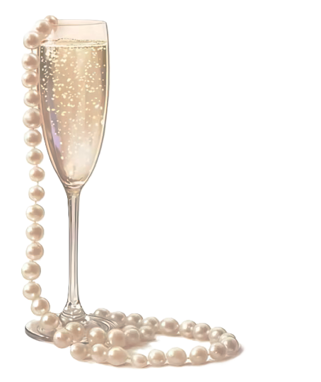 Perles et champagne