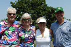 Richard et Karen avec Martine et Alain